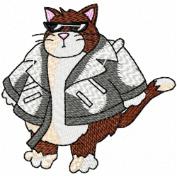 Cats Embroidery Design 5 Cats Embroidery Design 5